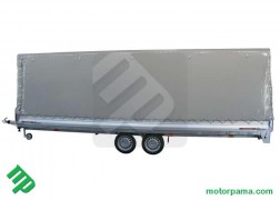 PT35L con centinatura smontabile e telone in PVC personalizzabile